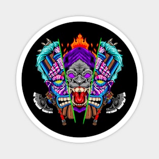 Tiki Mask 6.5 Magnet